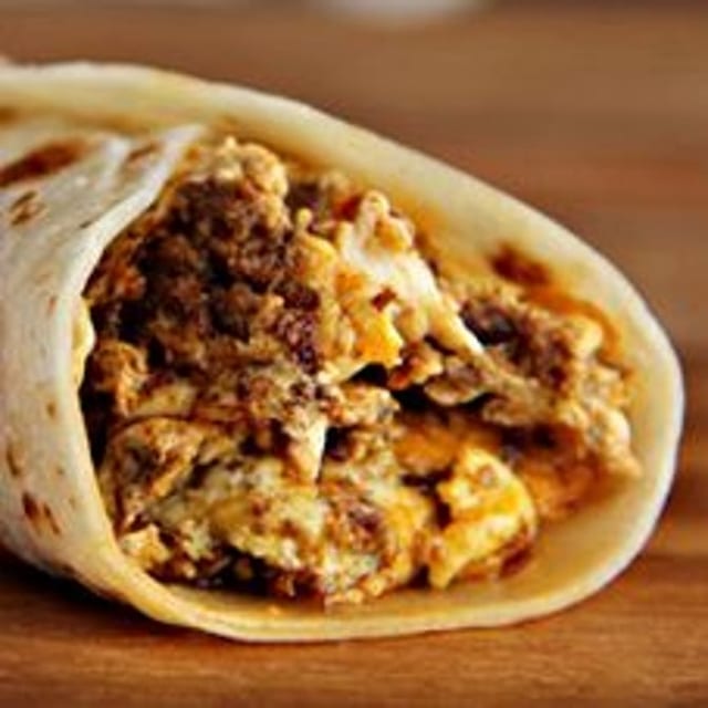 Chorizo & egg.