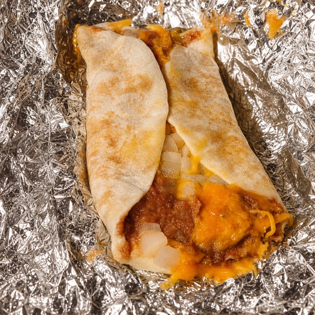 Beans & cheese.