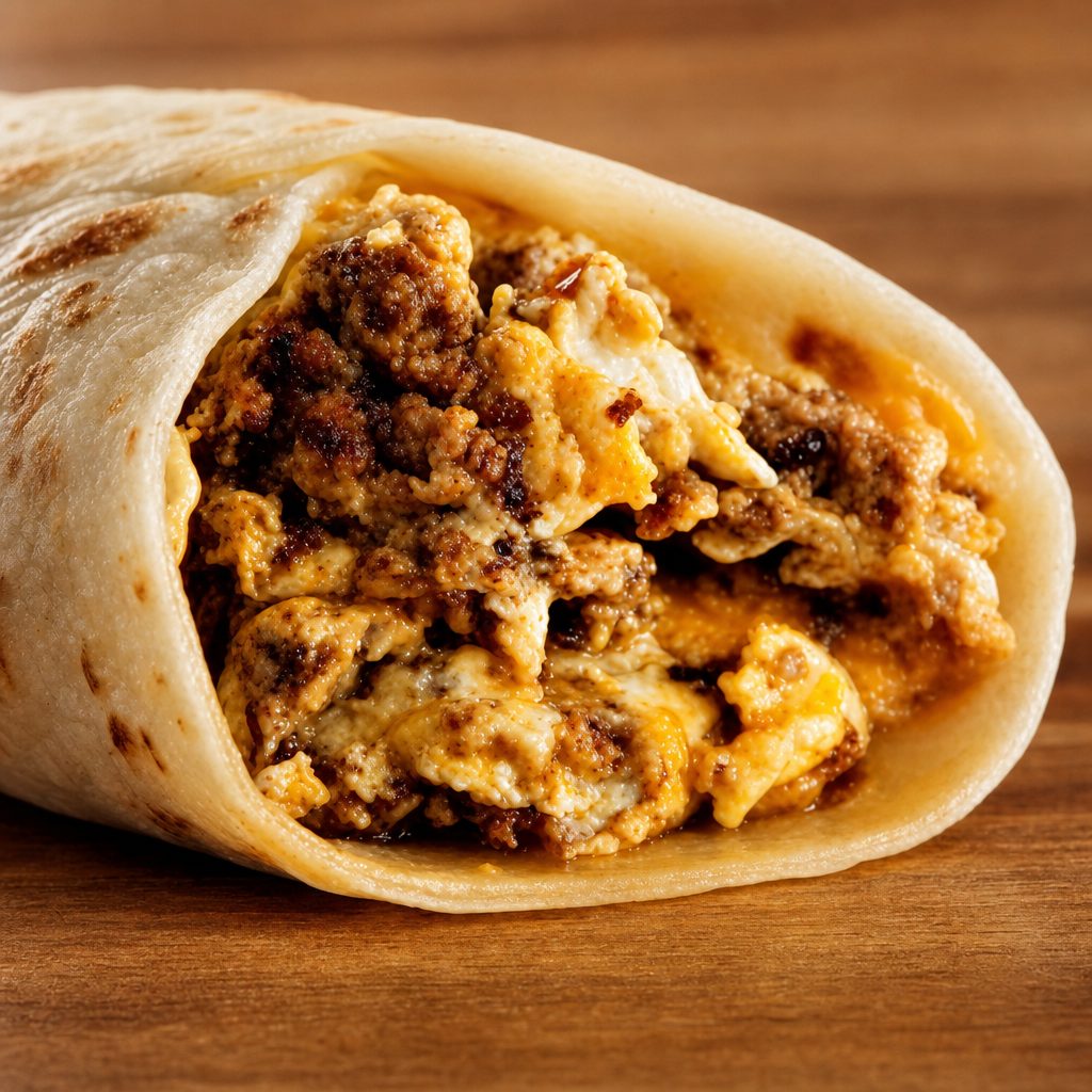 Chorizo & egg.